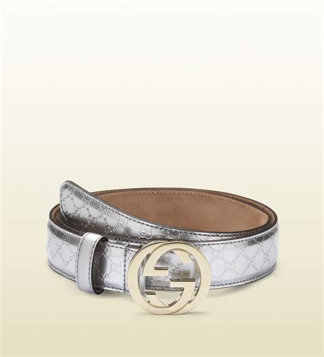 silver belt gucci|silver gucci belt buckle.